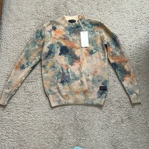 Scotch and Soda NWT Knit tye dye sweater, Size S - Never Worn